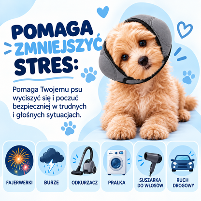Wyciszające nauszniki dla psa